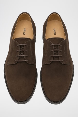 Derbies de piel - Marrón oscuro