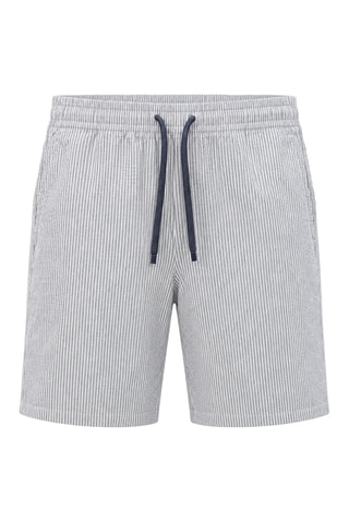 Bermudas - Blanco y azul