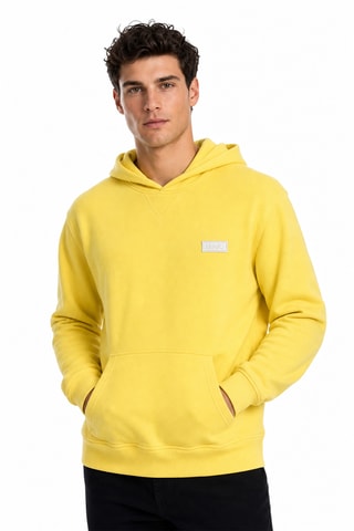Sudadera con capucha - Amarillo claro