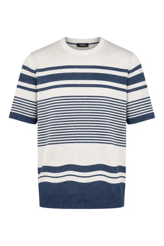 Jersey de lino - Azul