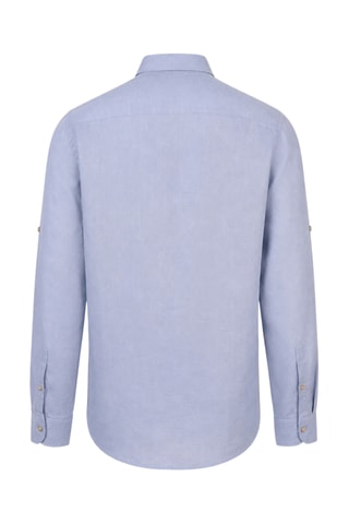 Camisa de lino - Azul