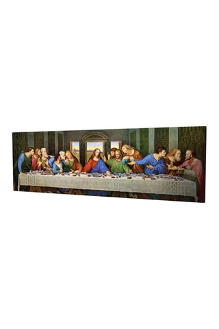Tableau "La Cène" Leonardo De Vinci - 30 x 80 cm - Reproduction