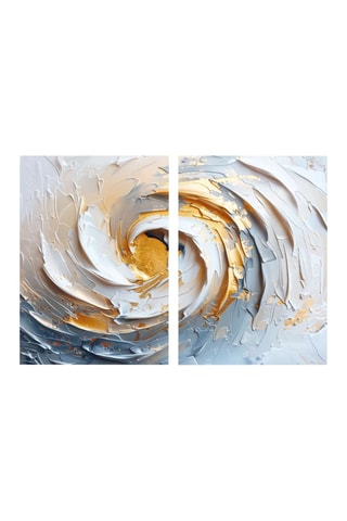 2 Wanddecoraties - 80 x 120 cm