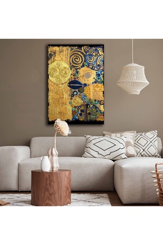 Grenenhouten Wanddecoratie - 70 x 100 cm