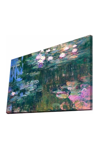 Tableau "Les Nympheas" Claude Monet - 45 x 70 cm