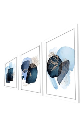 3 Wanddecoraties - 38 x 53 cm