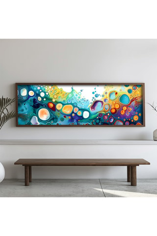 Grenenhouten Wanddecoratie - 40 x 120 x 3,5 cm