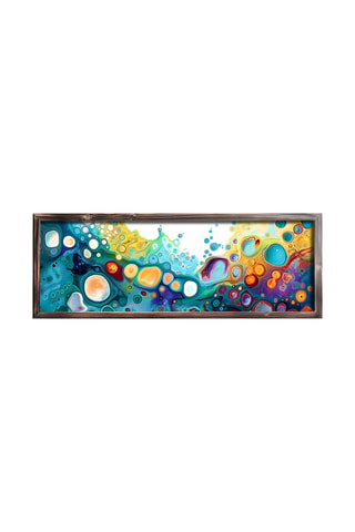 Grenenhouten Wanddecoratie - 40 x 120 x 3,5 cm