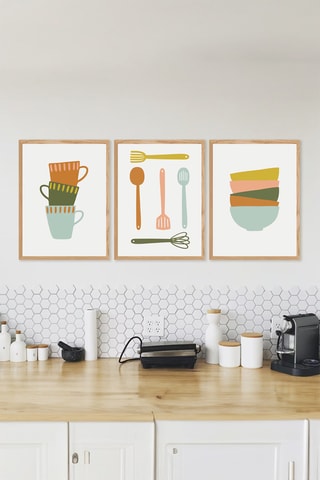 3 tableaux - 33 x 48 cm