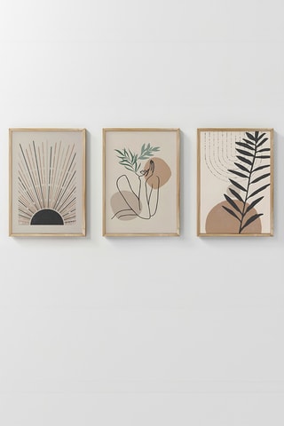 3 tableaux - 33 x 48 cm