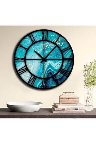 Klok 50 cm - Zwart