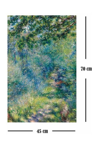 Tableau "Sentier dans les bois" - Pierre Auguste Renoir - 45 x 70 cm