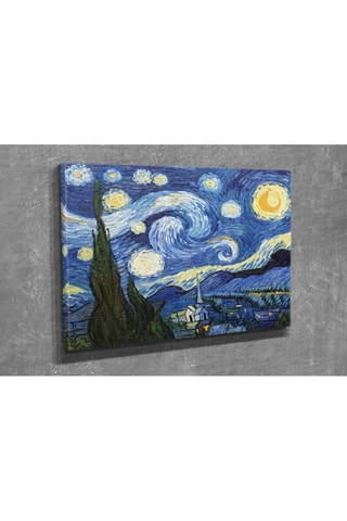 Tableau "La Nuit étoilée" - Vincent Van Gogh - 30 x 40 cm - Reproduction
