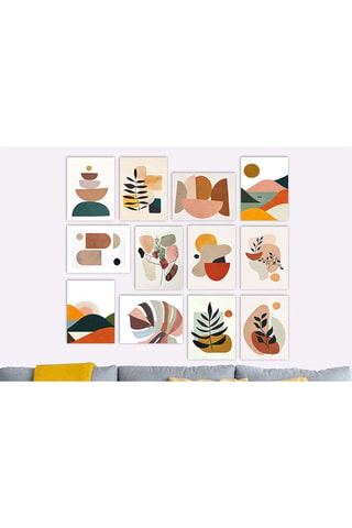 12 tableaux - 20 x 15 cm
