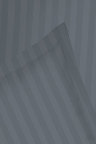 Juego de sábanas de satén de algodón 80 hilos/cm² - Gris oscuro
