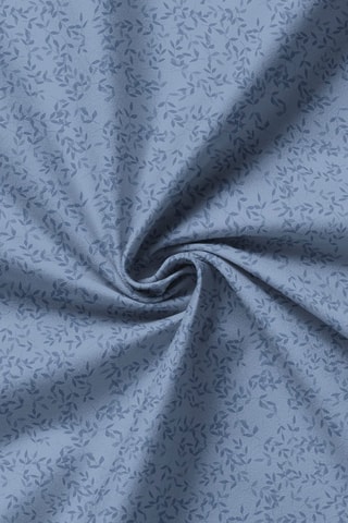Funda de almohada de satén de algodón 80 hilos/cm² - Azul claro