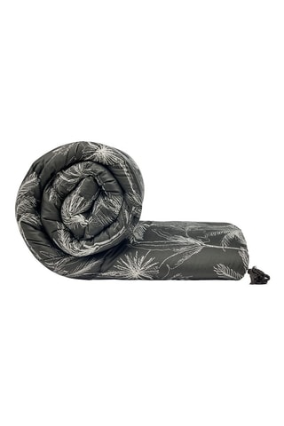 Edredón de satén de algodón 80 hilos/cm² - Negro