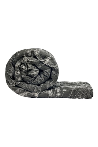 Colcha de satén de algodón 80 hilos/cm² - Negro