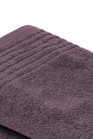 2 toallas de tocador Ecume - Malva - 45 x 45 cm