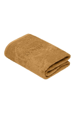 Toalla de ducha Ecume - Mostaza - 100 x 150 cm