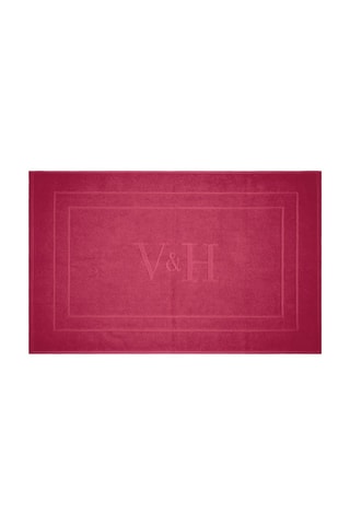 Alfombra de baño Design - Rosa -  60 x 100 cm