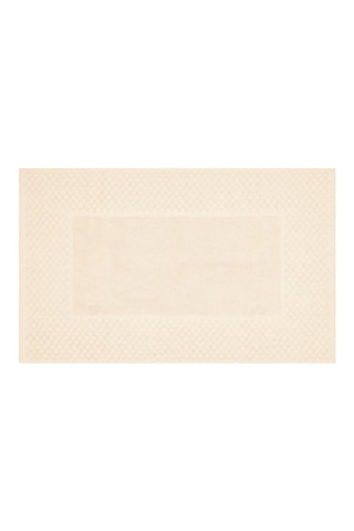 Alfombra de baño Design - Marfil -  60 x 100 cm