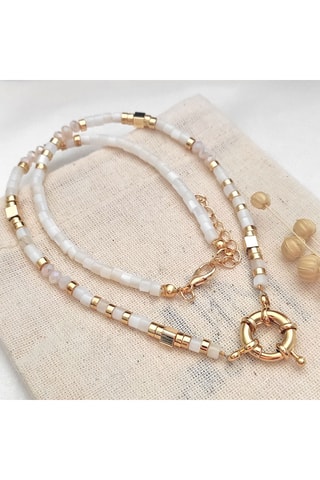 Collana - Ottone placcato oro 