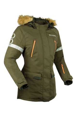 Parka con capucha Lady Wembley - Bering - Marrón, verde y naranja