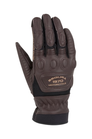 Guantes de piel Lady Butch - Segura - Marrón