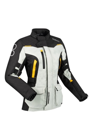 Chaqueta Zephyr - Bering - Negro, amarillo y gris