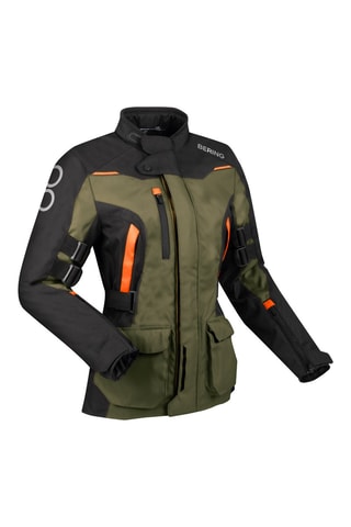 Chaqueta Lady Zephyr - Bering - Negro, verde y naranja