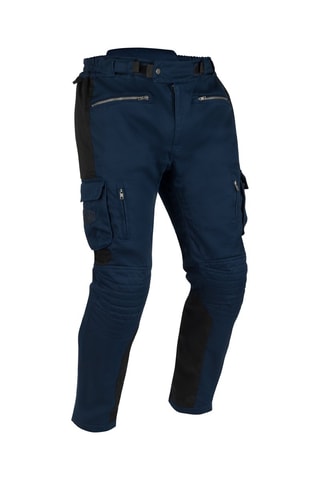 Pantalón Bora - Segura - Blanco y azul