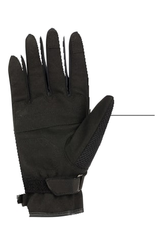 Guantes de piel caprina Lady Russell - Verano - Segura - Marrón y negro