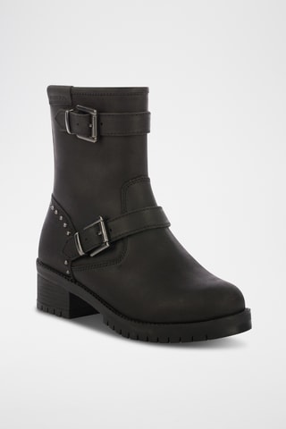 Botines de piel Lady Camille - Segura - Negro