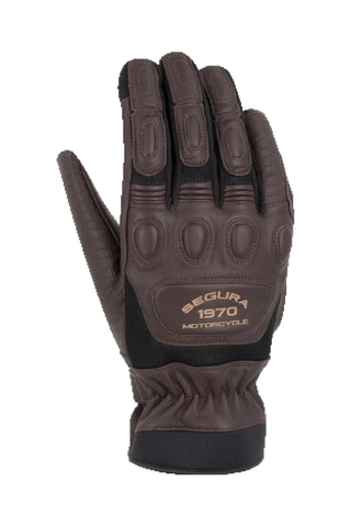 Guantes de piel caprina Butch - Segura - Amarillo, marrón y negro