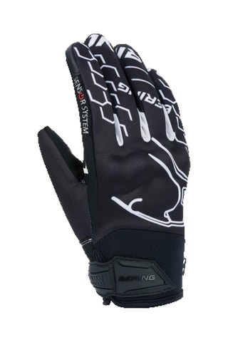 Guantes Lady Walshe - Verano - Bering - Blanco, negro y rojo