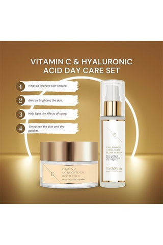 Estuche de ácido hialurónico, colágeno y vitamina C - 2 productos
