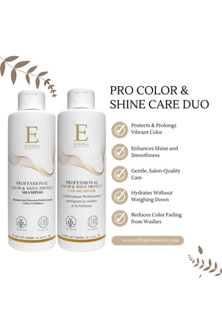 Champú protector del color y acondicionador protector del color - Cabello teñido y apagado