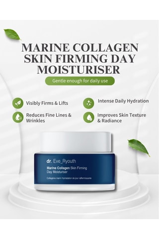 Crema hidratante reafirmante con colágeno marino - 50 ml