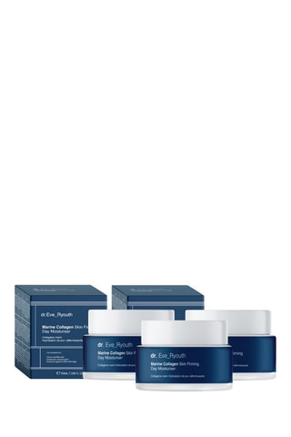 3 cremas hidratantes reafirmantes con colágeno marino - 3 x 50 ml