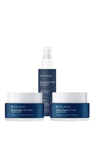 Estuche de tratamiento facial con colágeno marino - 3 productos