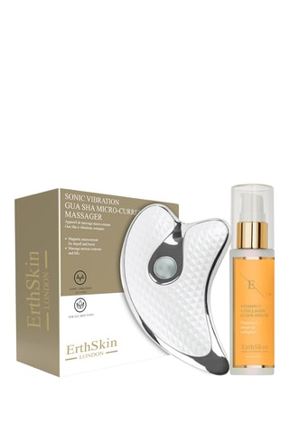 Estuche Gua sha y sérum vitamina C - 2 productos