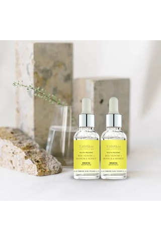 2 sérums de aceite con veneno de abeja y miel de Manuka - 2 x 30 ml