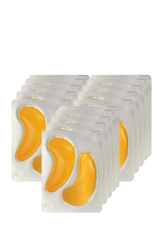 Parches hidratantes y antioxidantes con oro 24K para los ojos 3 x 10 parches
