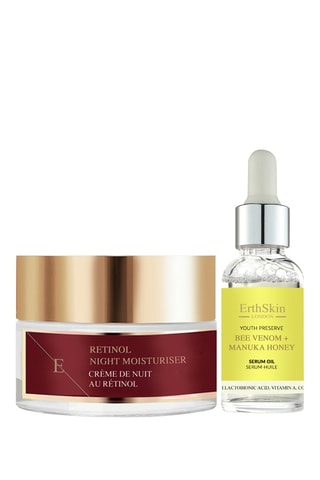 Estuche con veneno de abeja, miel de Manuka y retinol - 2 productos
