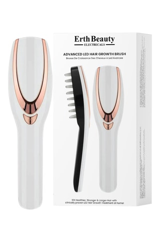 Cepillo de crecimiento del cabello con LED avanzado