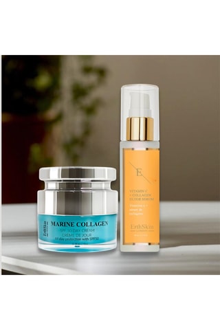 Estuche con colágeno marino y vitamina C - 2 productos