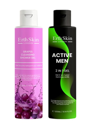 Estuche de gel de ducha 2 en 1 Active Men - Para todo tipo de cabello - 2 productos