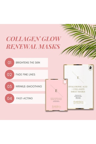 Estuche Rose Blossom, ácido hialurónico y colágeno - 2 productos
