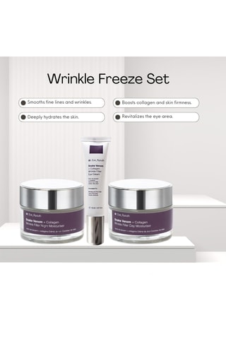 Estuche de cremas con veneno de serpiente + Collagen Wrinkle Filler - 3 productos